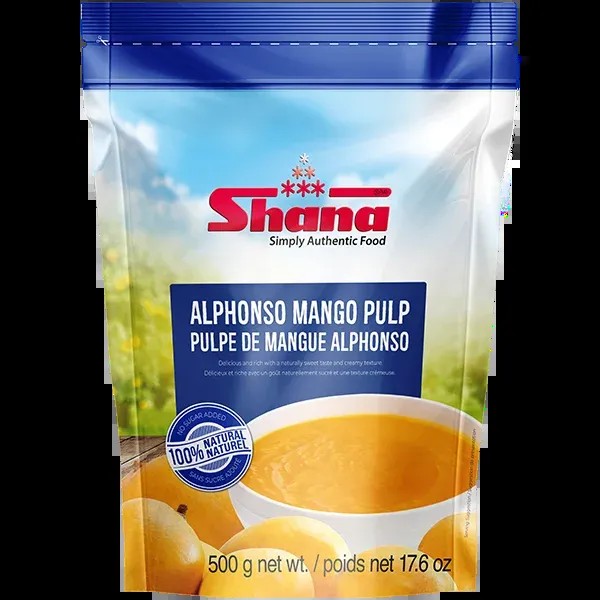 Shana Alphoso Mango Pulp 1.1 Lbs