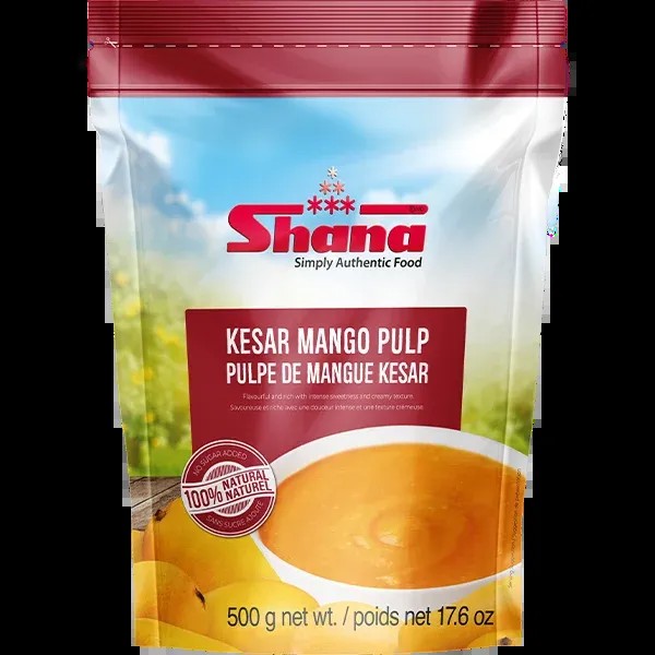 Shana Kesar Mango Pulp 1.1 Lbs