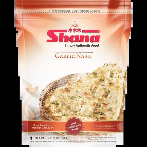 SHANA GARLIC NAAN 4 PCS