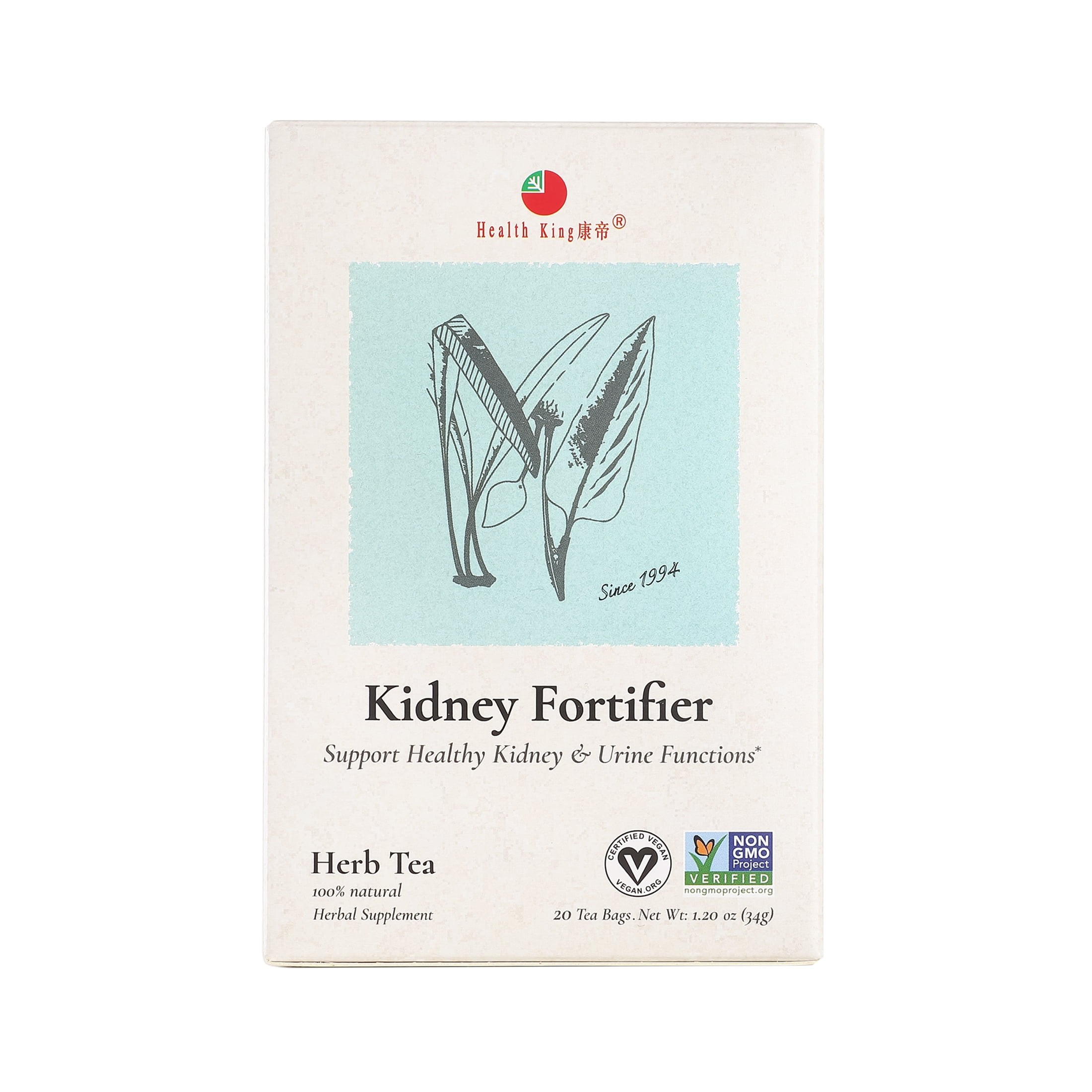 KIDNEY FORTIFIER HERB TEA 1.2 OZ