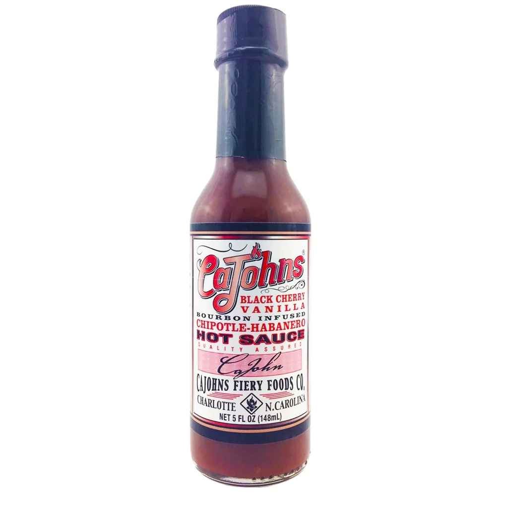 CAJOHNS CHIPOLTE HABANERO BLACK CHERRY VANILLA HOT SAUCE 0.31 Lbs