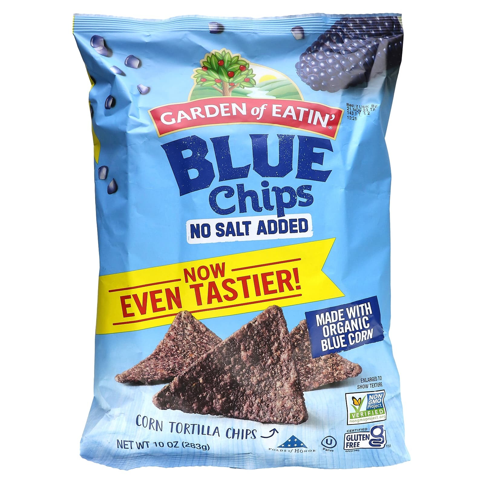 BLUE CORN TORTILLA CHIPS 1 PACK