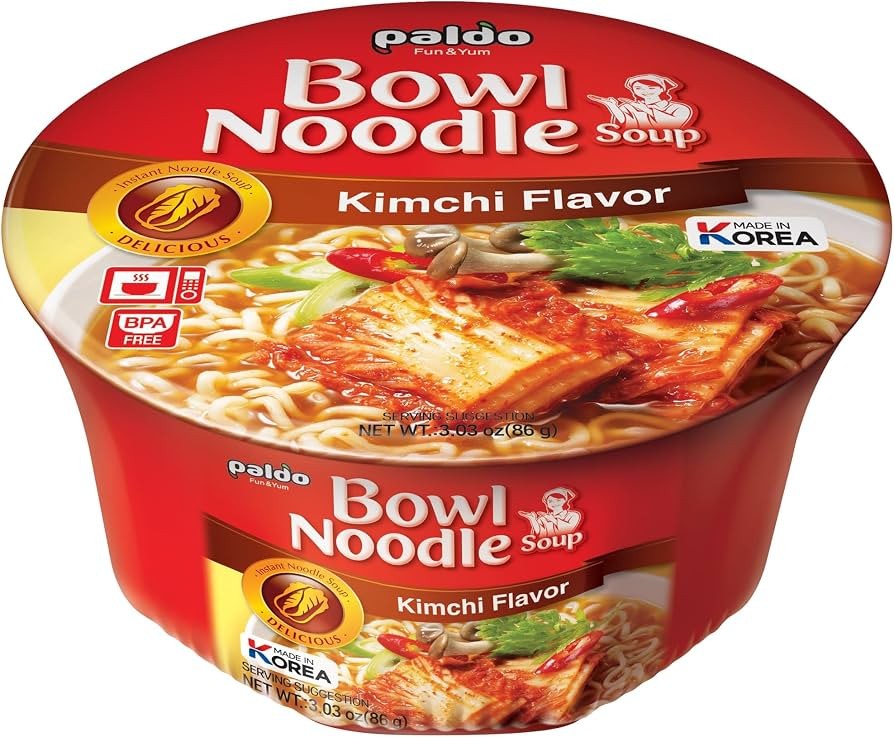 Paldo Kimchi Noodle Soup 86 GM
