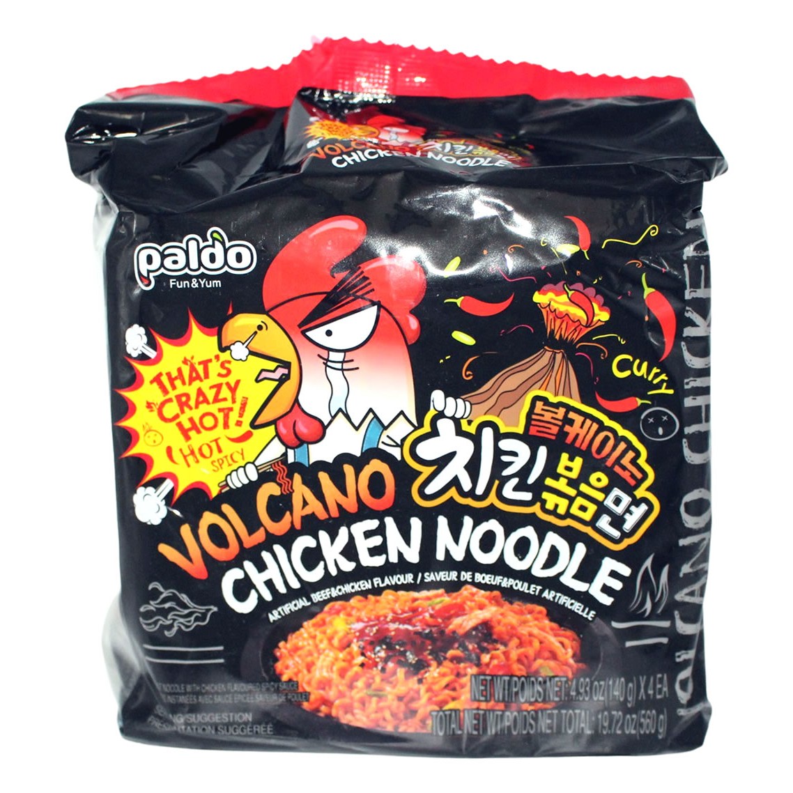 PALDO VOLCANO CHCKN NDDL 4PK             1 OZ