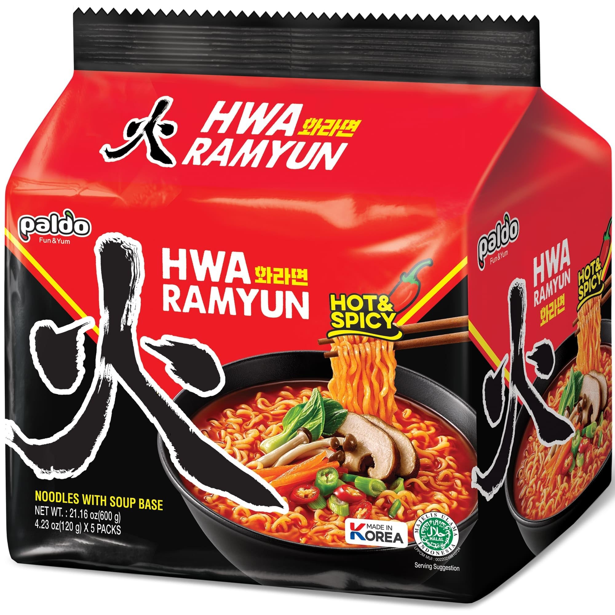 Paldo HWA Ramuyn Noodle 600 GM