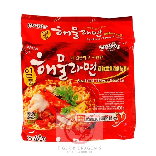 PALDO INSTANT NOODLE SEAFOOD 5 Pack      21.15 OZ
