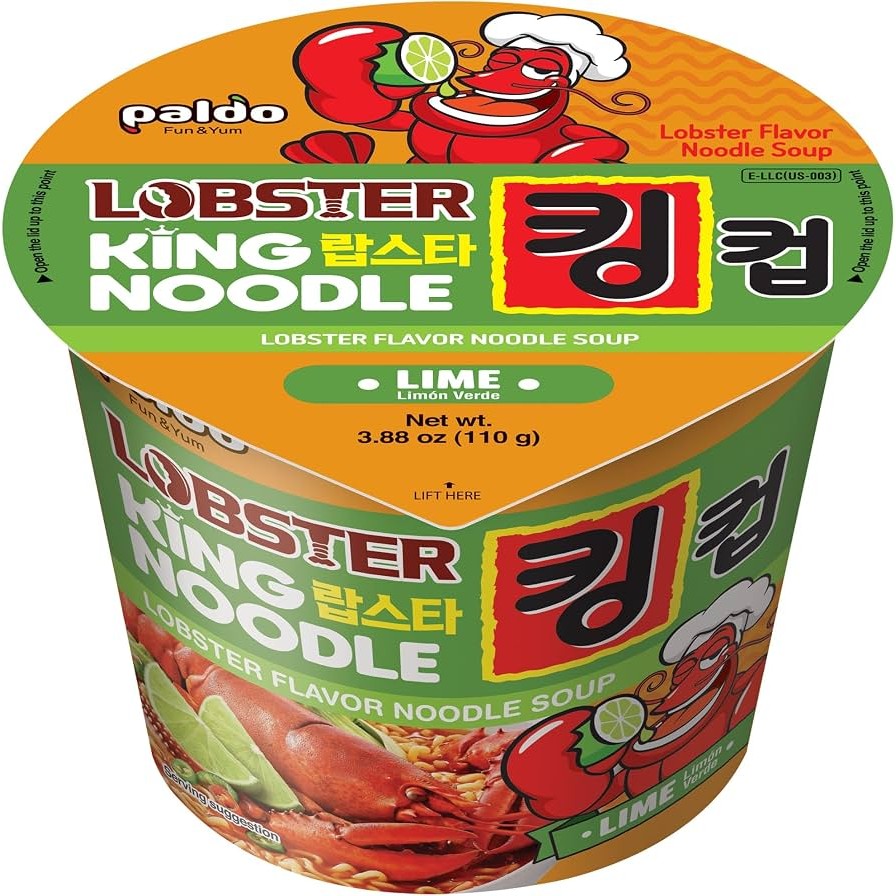 Paldo Lobster Noodles Lime 110 GM