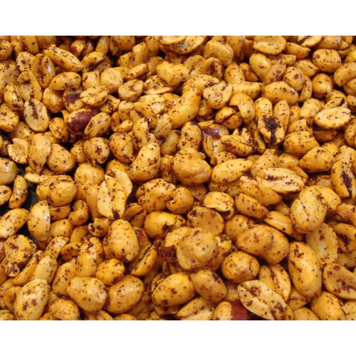 ORGANIC STREET STYLE SPICY PEANUTS AHA SNACKS 150 GM