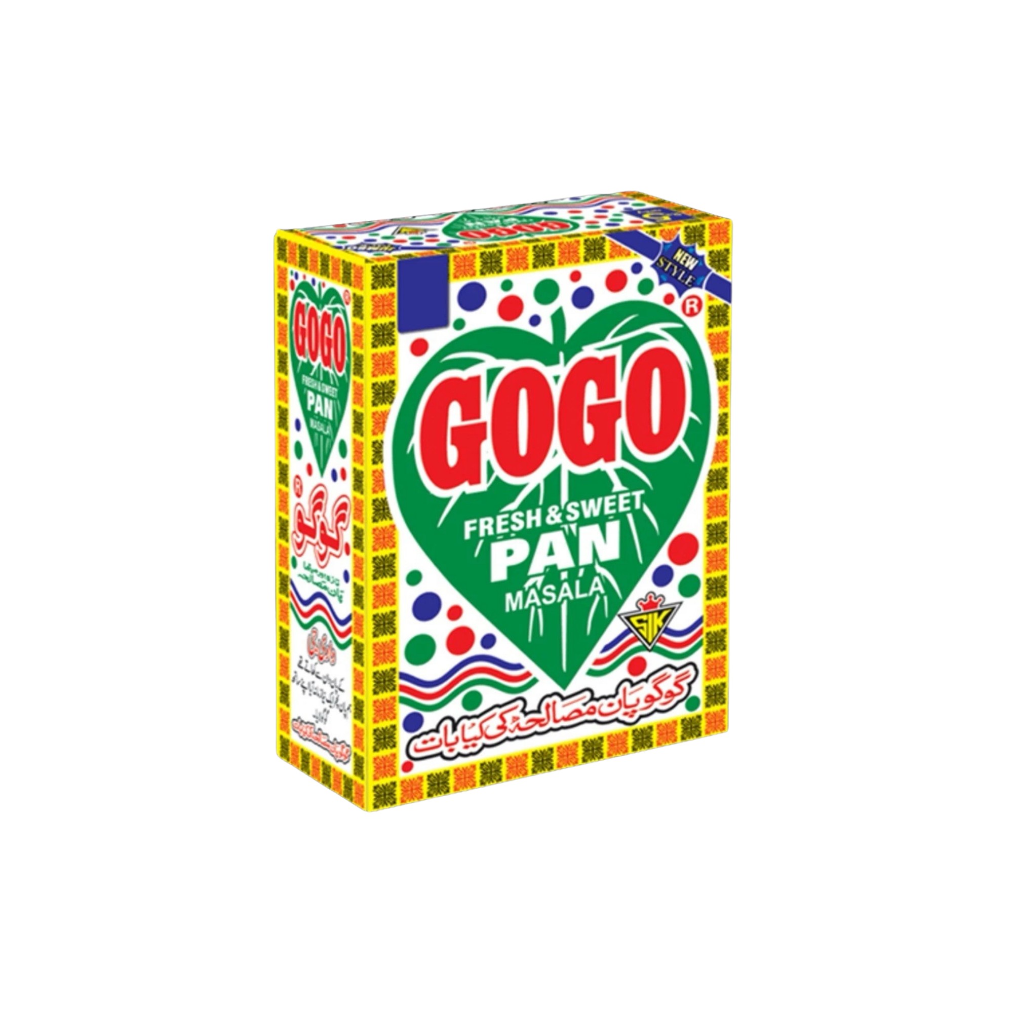 GOGO FRESH & SWEET PAN MASALA 48 POUCHES 1 EACH
