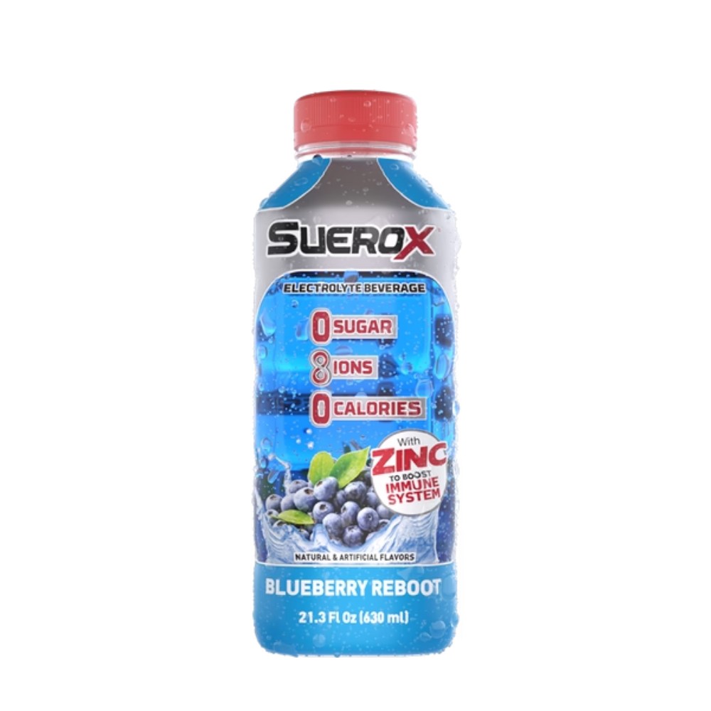SUERO X BLUEBERRY REBOOT ELECTROLYTE     1 OZ
