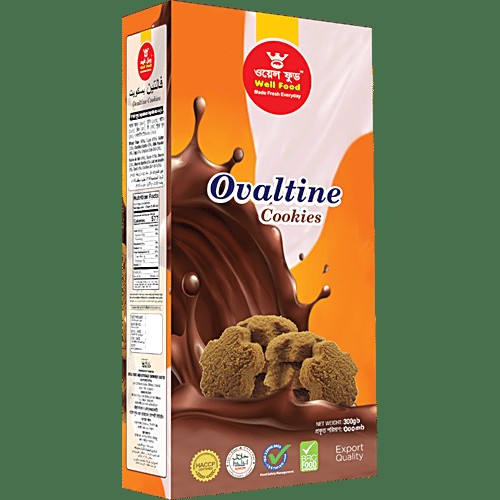 WELL OVALTINE COOKIES          300 Gm