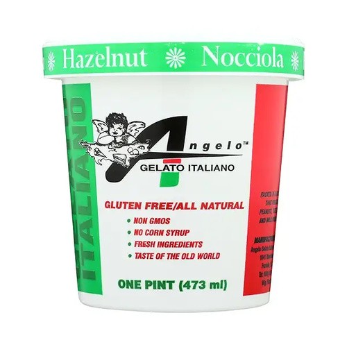ANGELO GELATO HAZELNUT 1 Pint