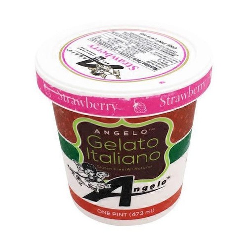ANGELO GELATO STRAWBERRY 1 Pint