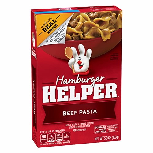 HAMB HELP BEEF PASTA 5.9 OZ