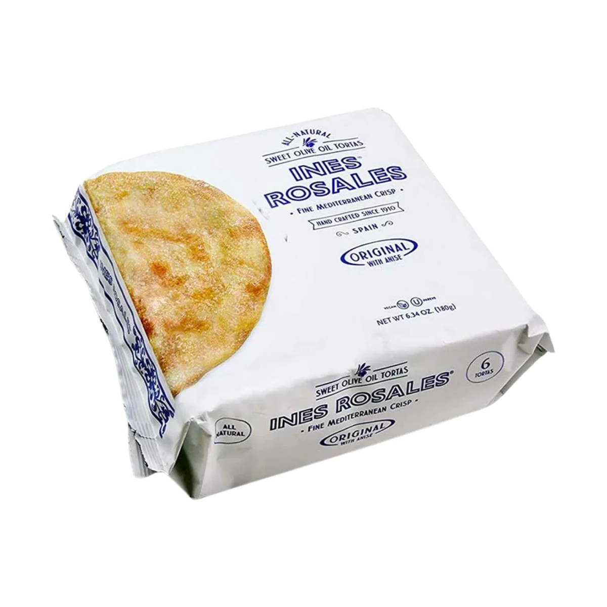 INES ROSALES SWEET OLIVE OIL TORTAS 0.39 Lbs