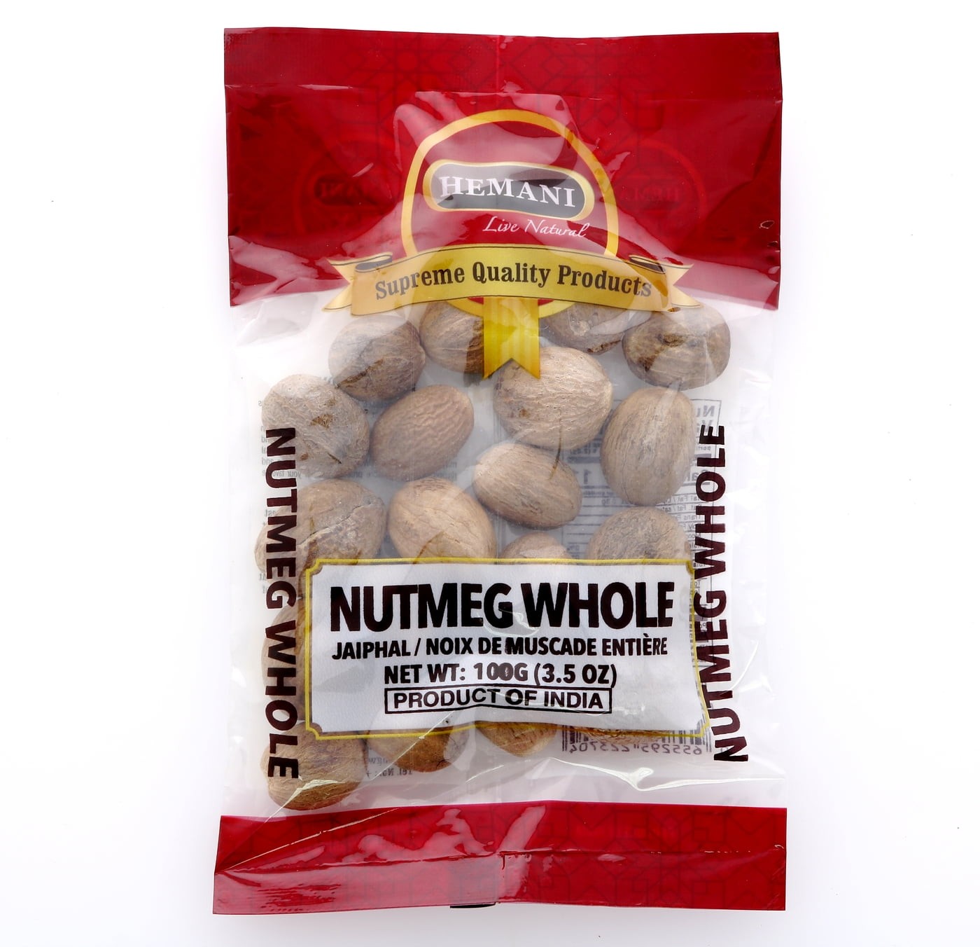 Hemani Nutmeg Whole 100 GM