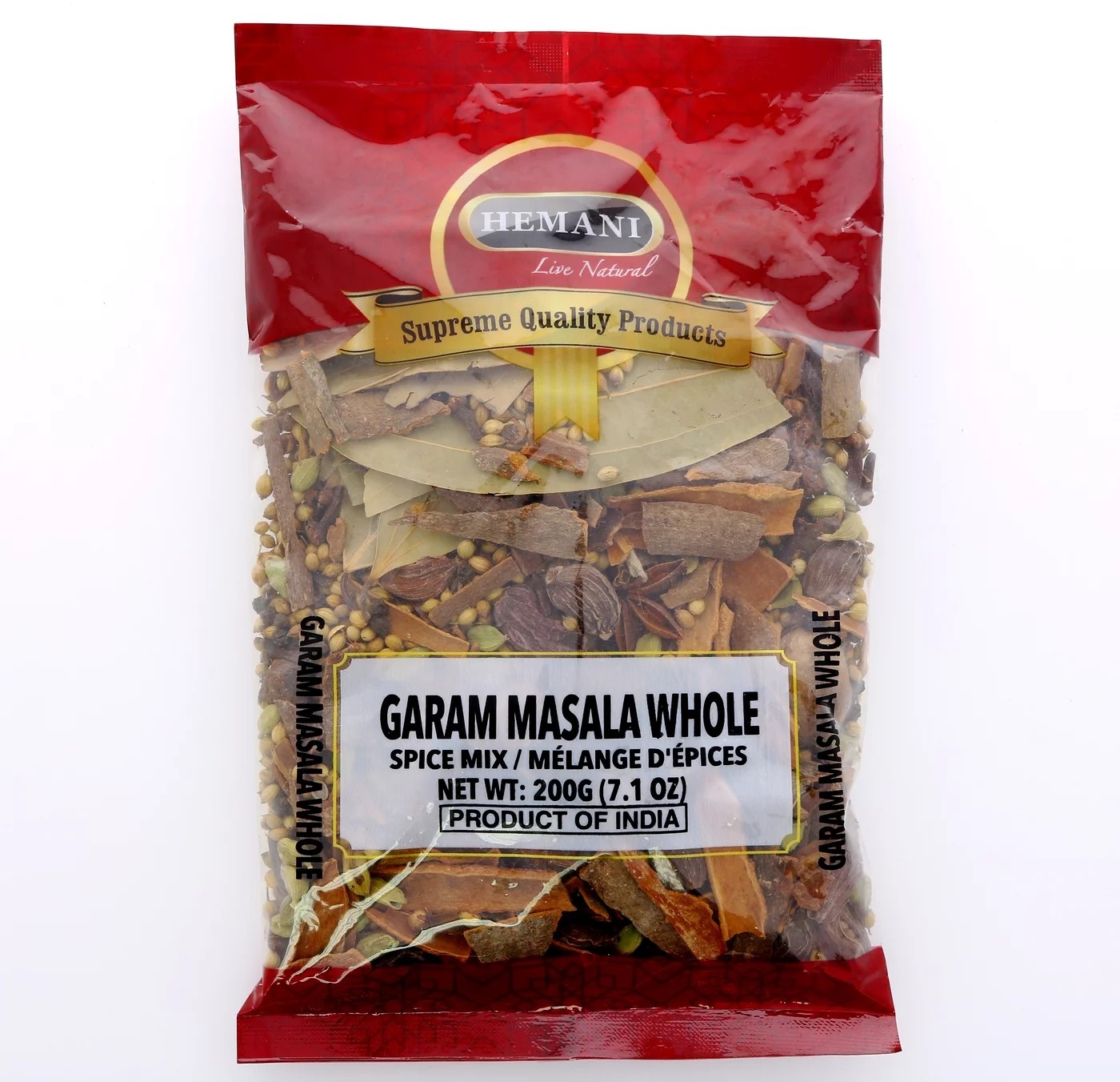 GARAM MASALA WHOLE HEMANI 7 OZ