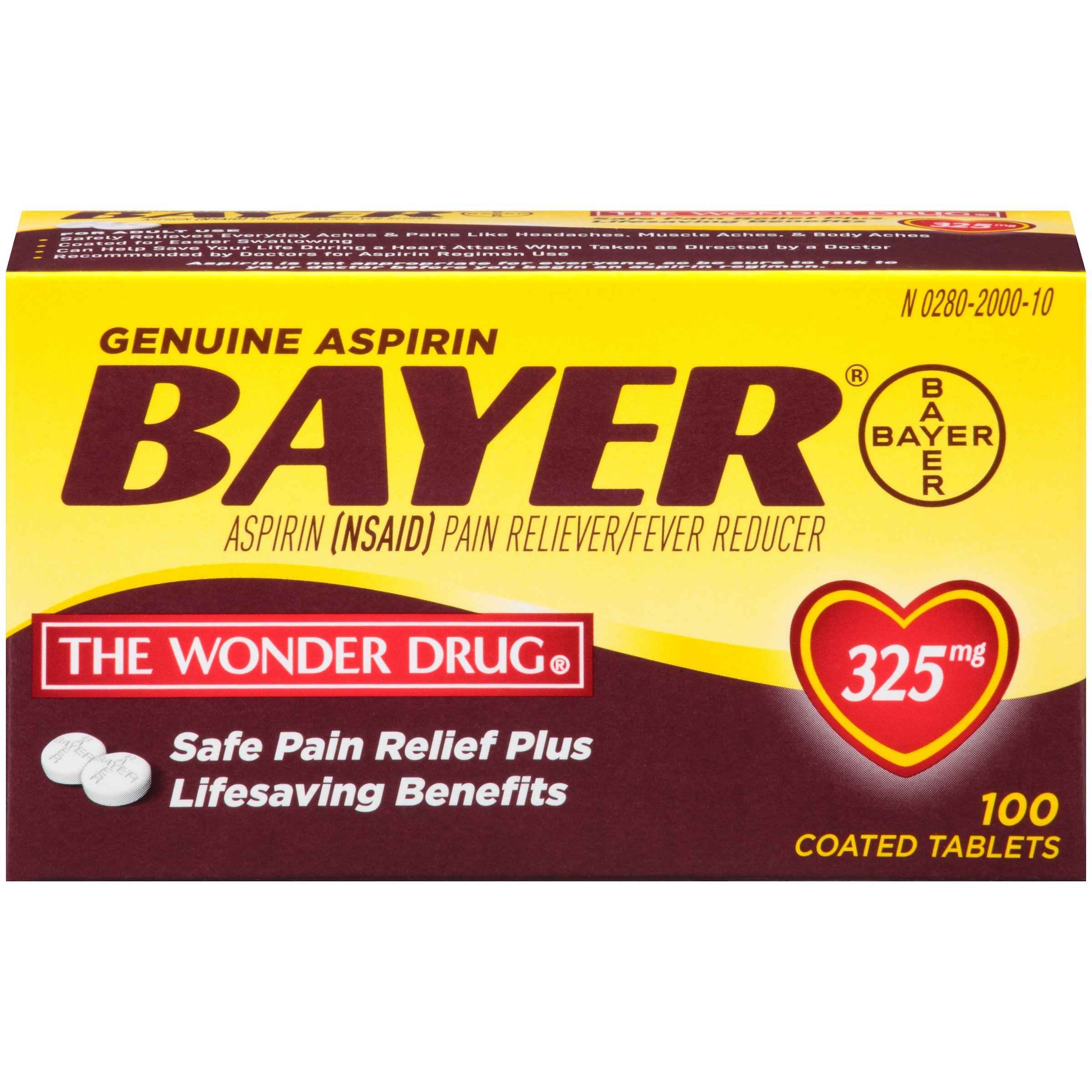 Bayer Aspirin 325 Mg 1 PCS