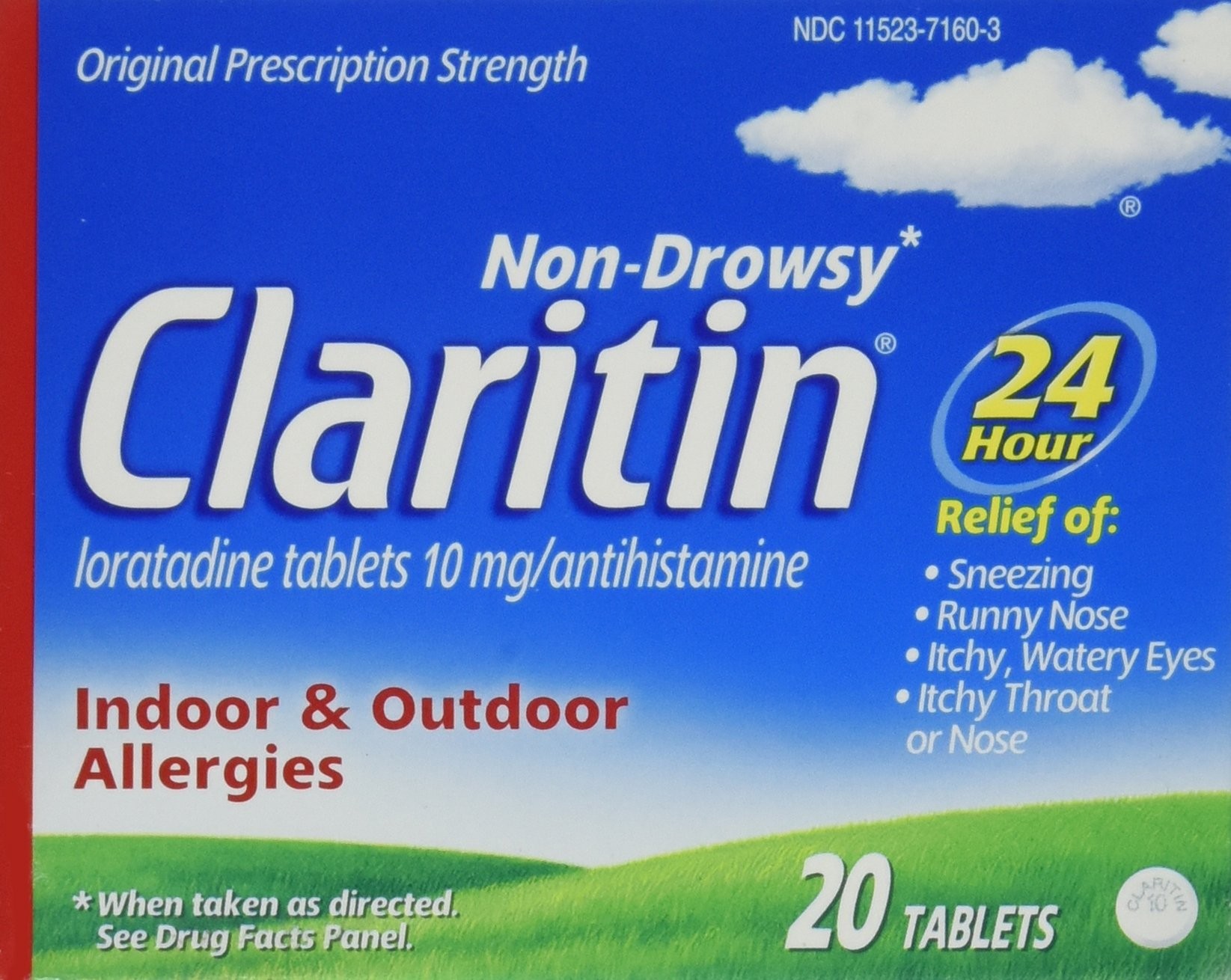 CLARITIN 20 COUNT