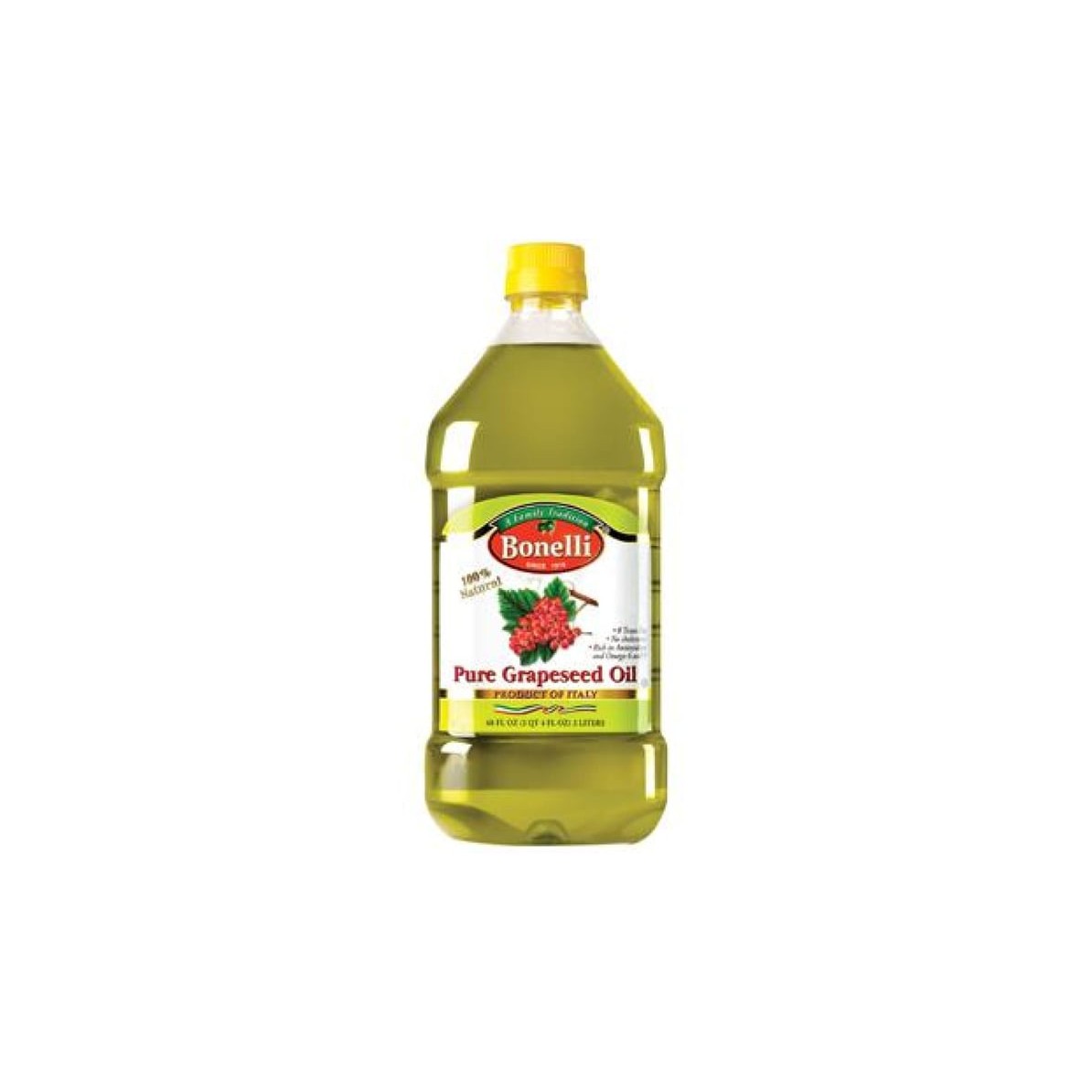 BONELLI PURE GRAPESEED OIL 4.25 Lbs