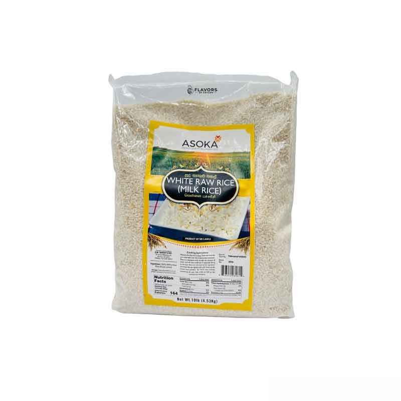 Asoka White Raw Rice 10 LBS