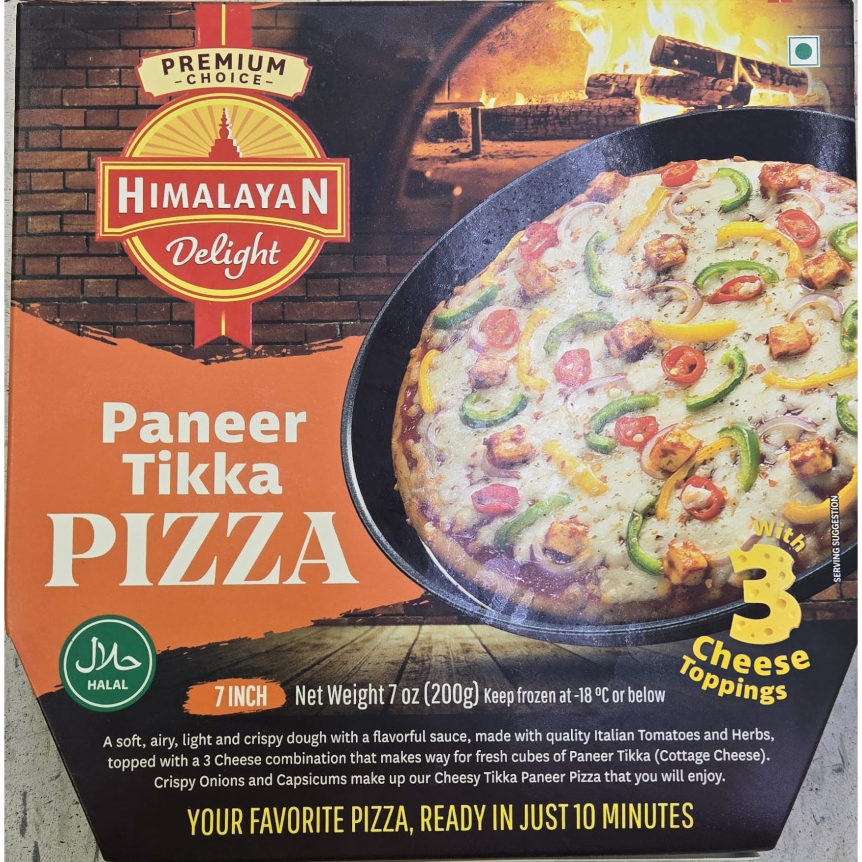 Himalayan Paneer Tikka Pizza