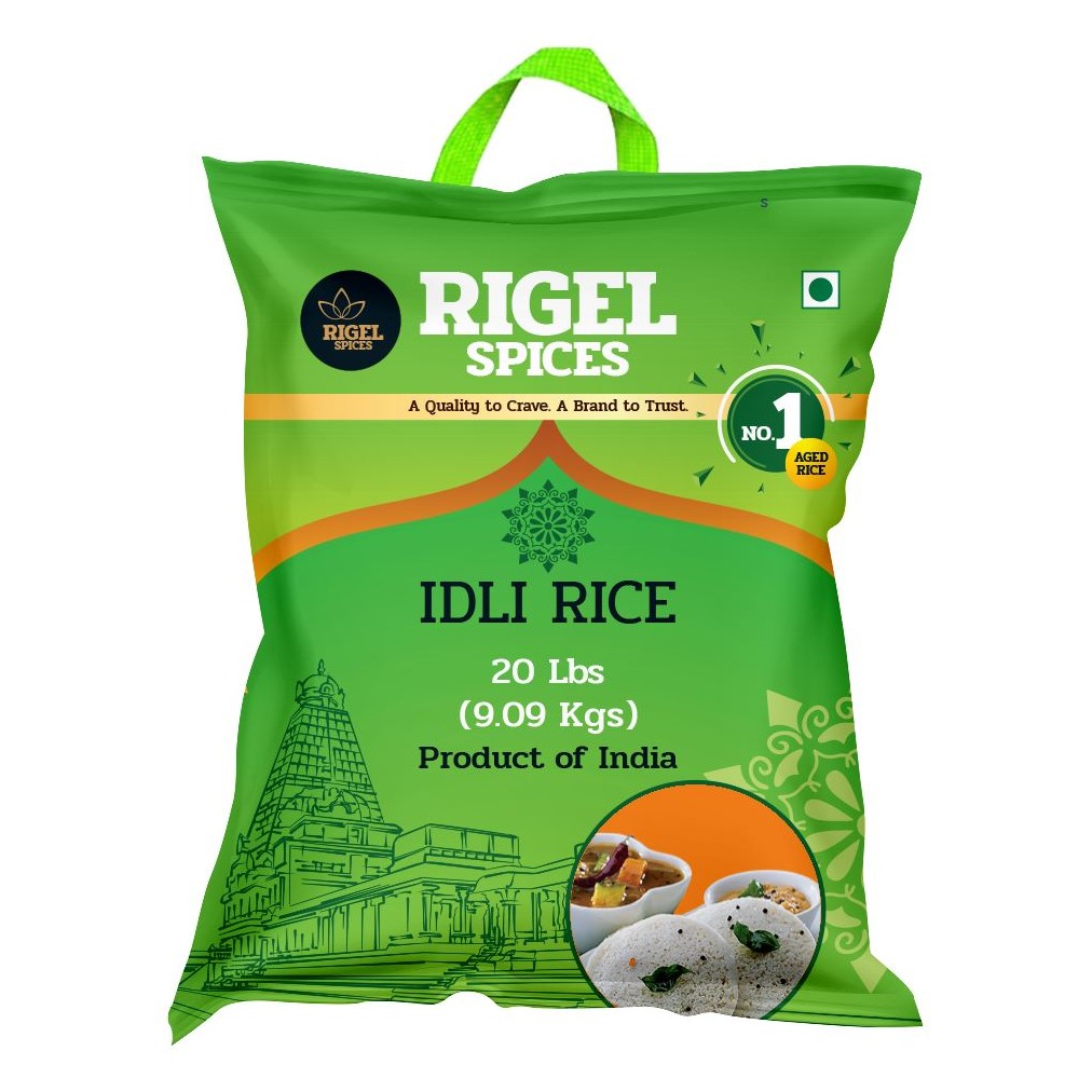 Rigel Spices Idli Rice 20 LBS