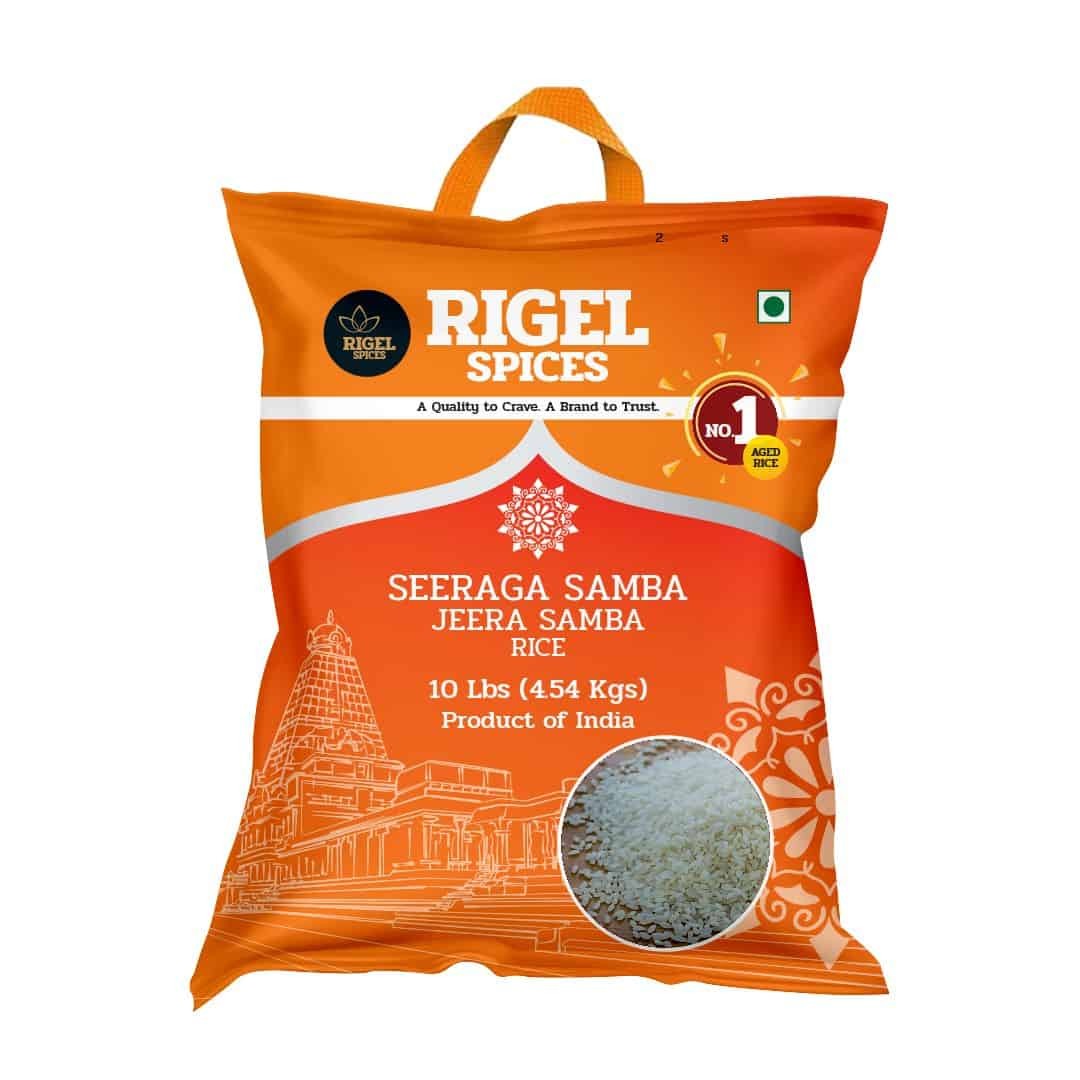 RIGEL SEERAGA SAMBA RICE 10 LB 10 LBS