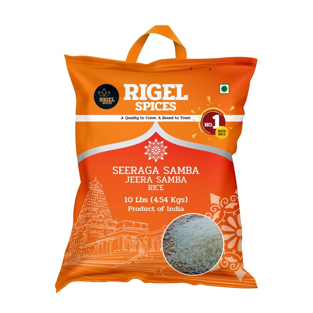 RIGEL SEERAGA SAMBA RICE 10 LB