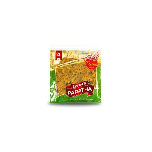 ROTIKAA SPINACH PARATHA 4 PCS