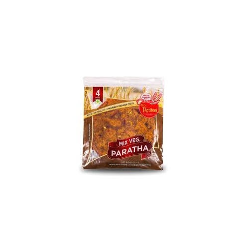 ROTIKAA MIXED VEG PARATHA 4 PCS