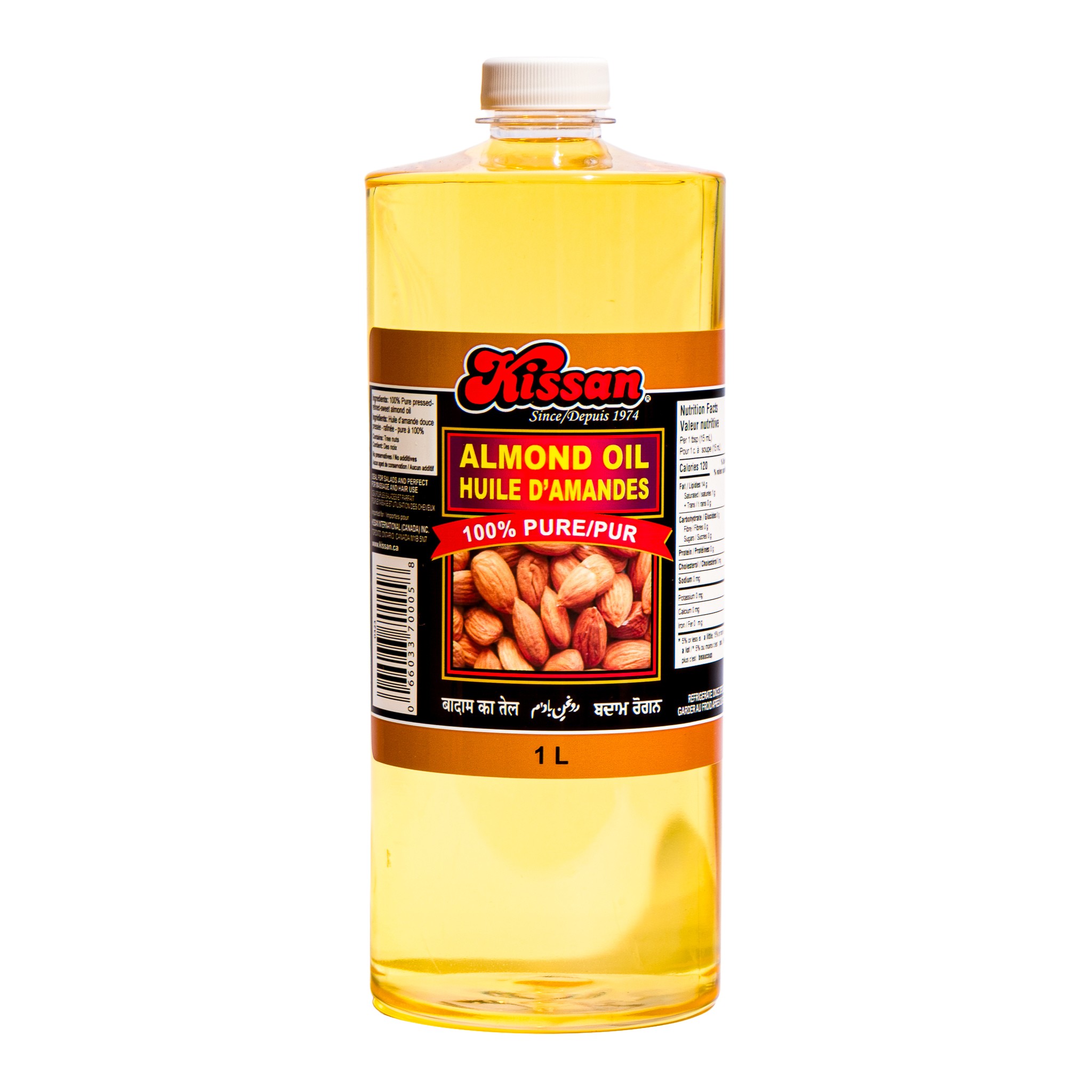 KISSAN ALMOND OIL 1 LTR