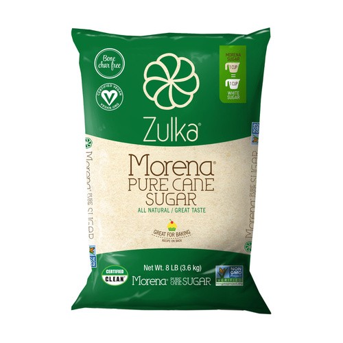 ZULKA MORENA PURE CANE SUGAR 128 OZ