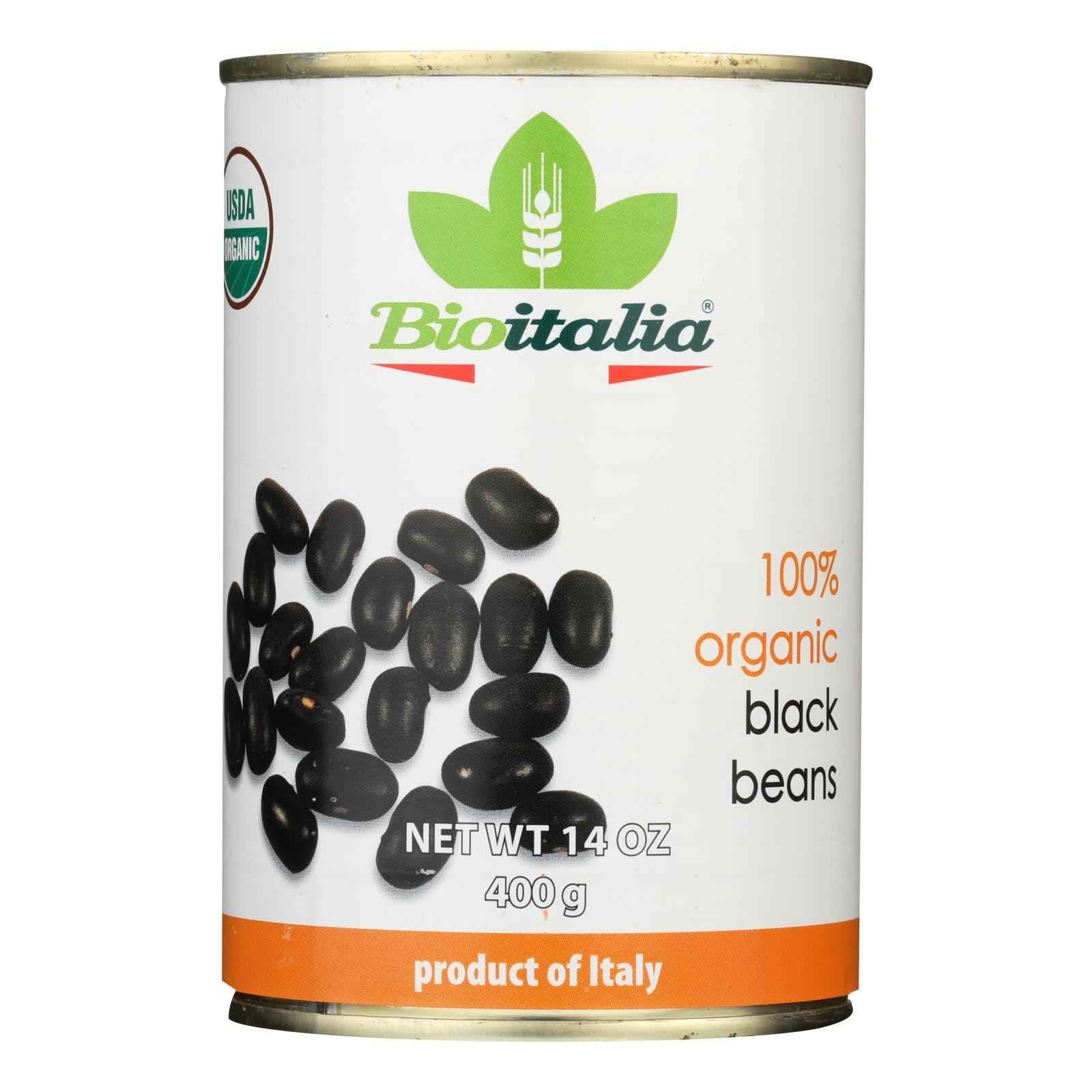 BIOITALIA ORG. BLACK BEANS 0.88 Lbs