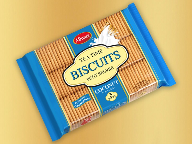 MINUET TEA TIME COCONUT BISCUITS 345 GM