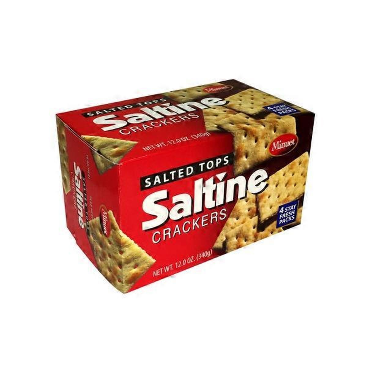 Minuet Saltine Crackers 12 OZ