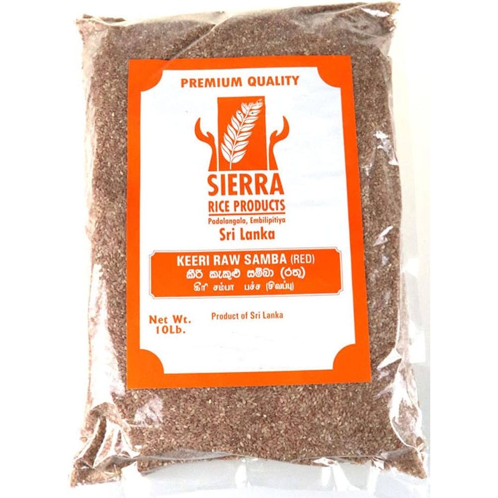 Sierra Keeri Raw Samba Rice 10 LBS