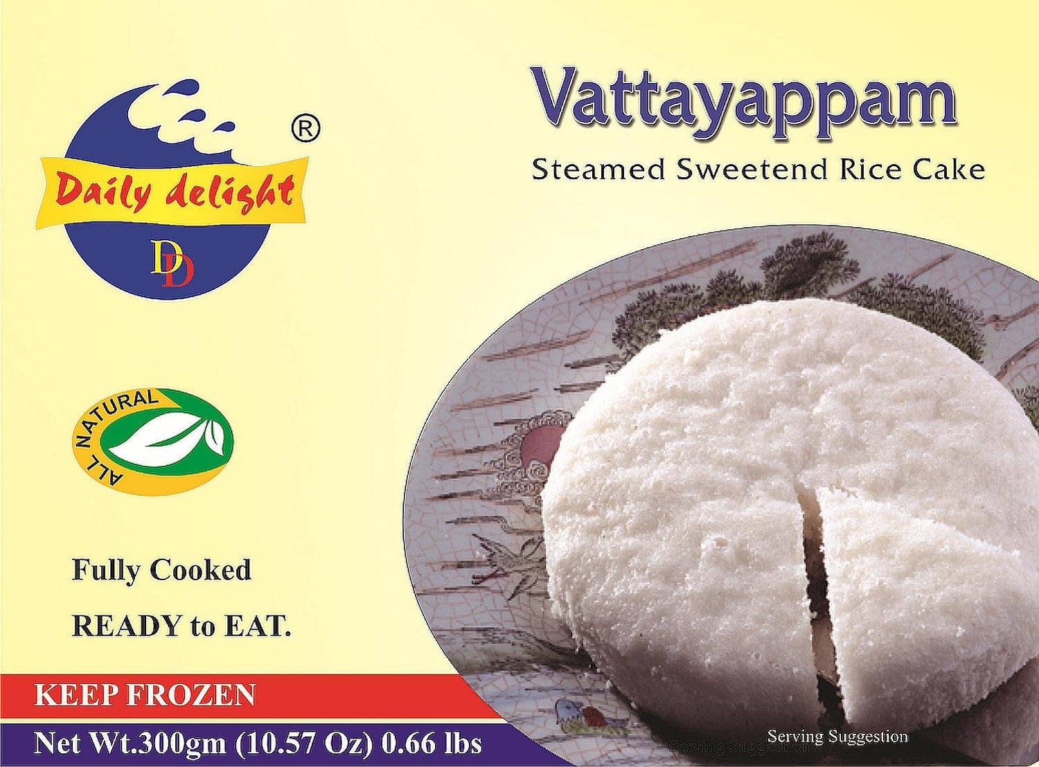 DAILY DELIGHT VATTAYAPPAM 300 GM
