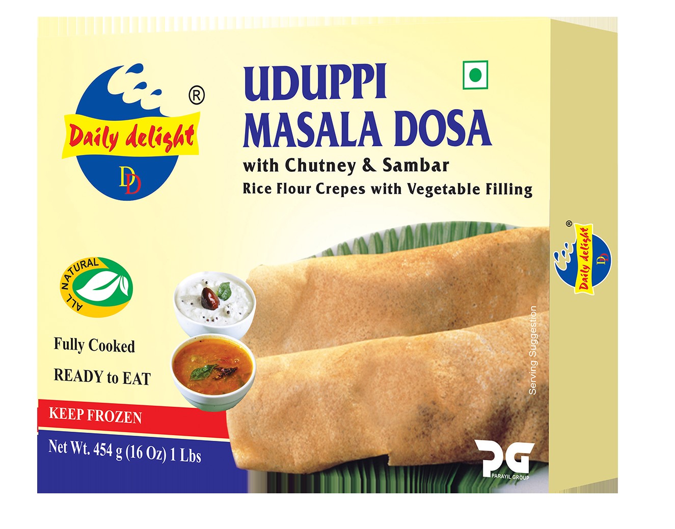 DAILY DELIGHT UDUPPI DOSA 1 LBS