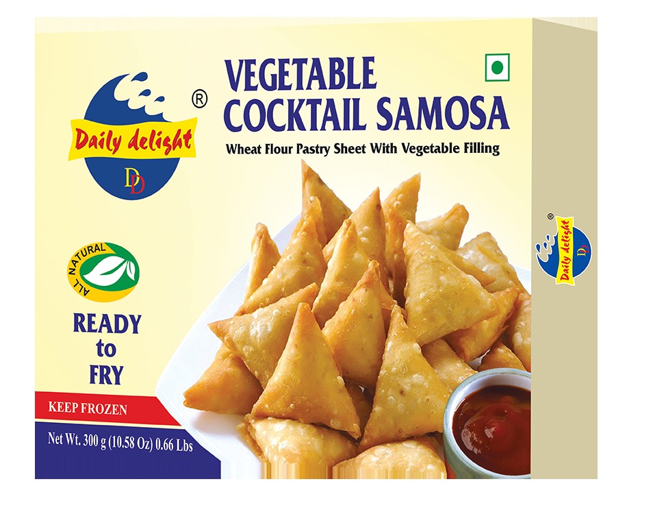 DAILY DELIGHT VEG COCKTAIL SAMOSA 300 GM
