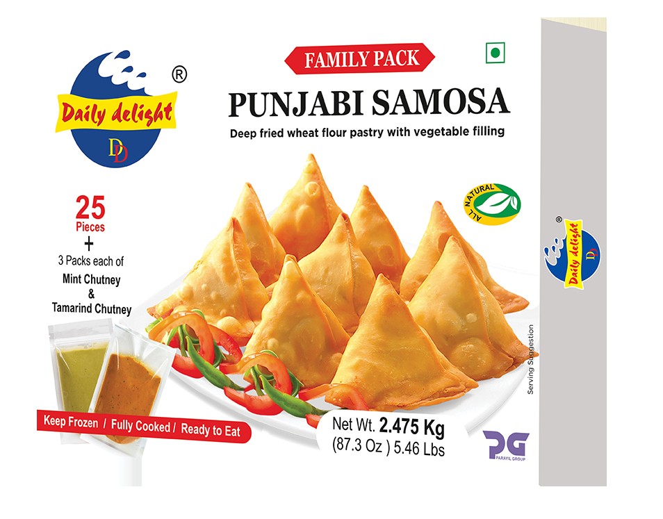 DAILY DELIGHT PUNJABI SAMOSA 2.475 KG