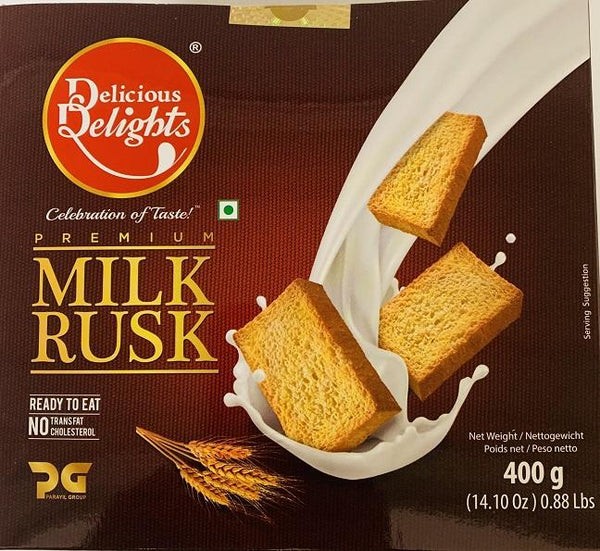 DD MILK RUSK 400 GM