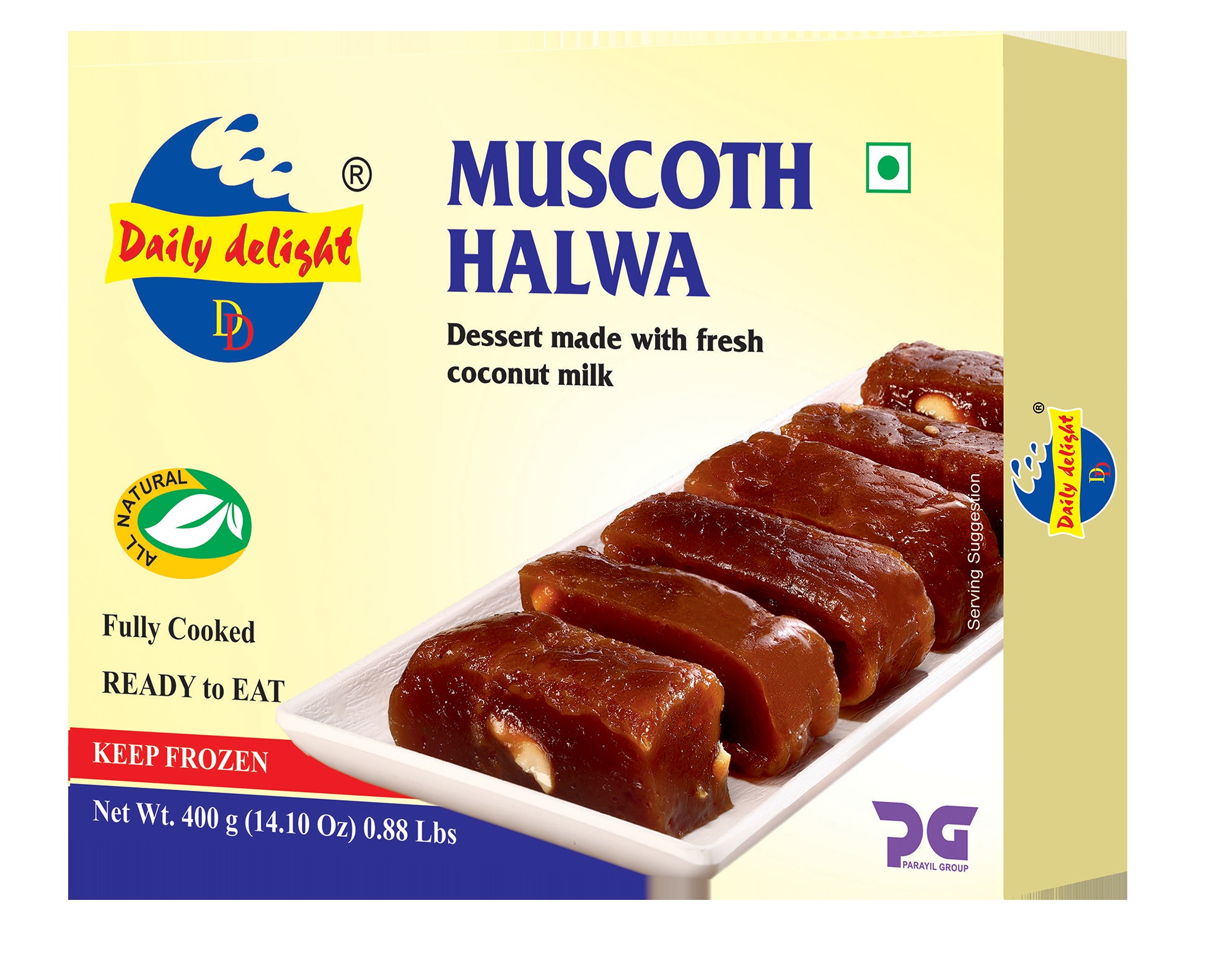 MUSCOTH HALWA DAILY DELIGHT 400 GM