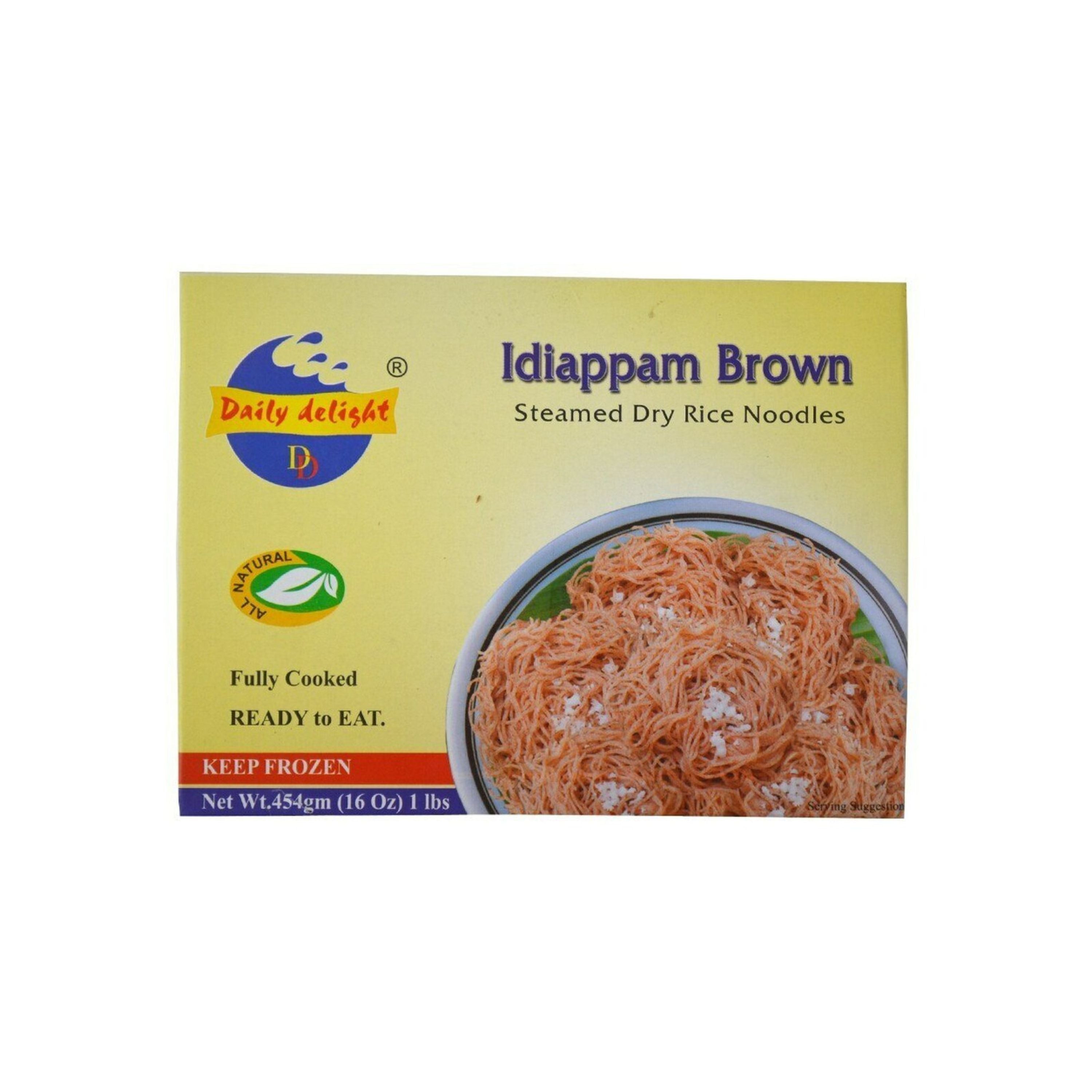 DAILY DELIGHT IDIAPPAM BROWN FROZEN 454 GM