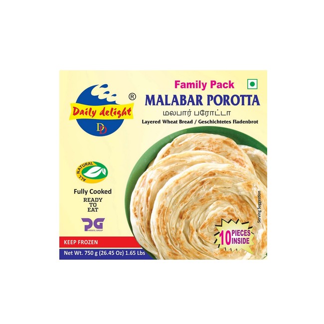 DD MALABAR POROTTA 750 GM