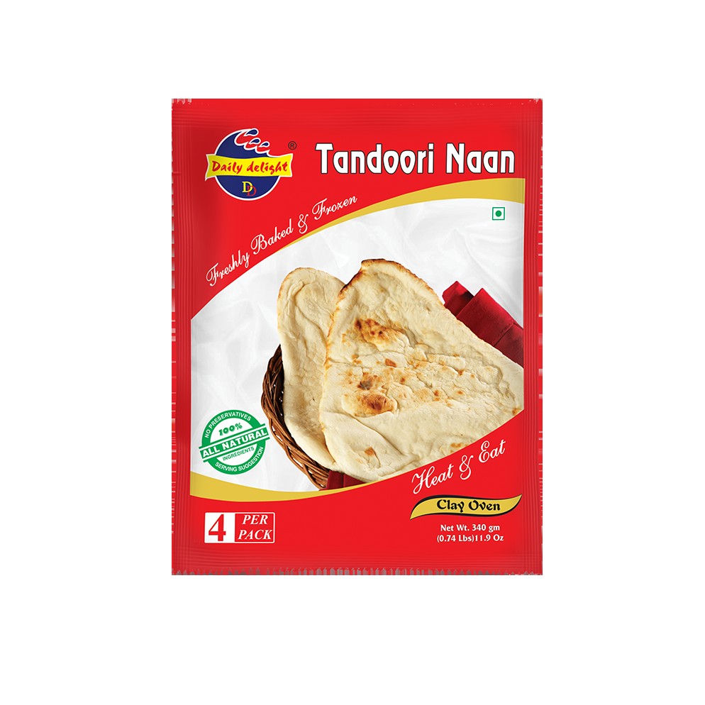 DD FRZ TANDOORI NAAN 340 GM