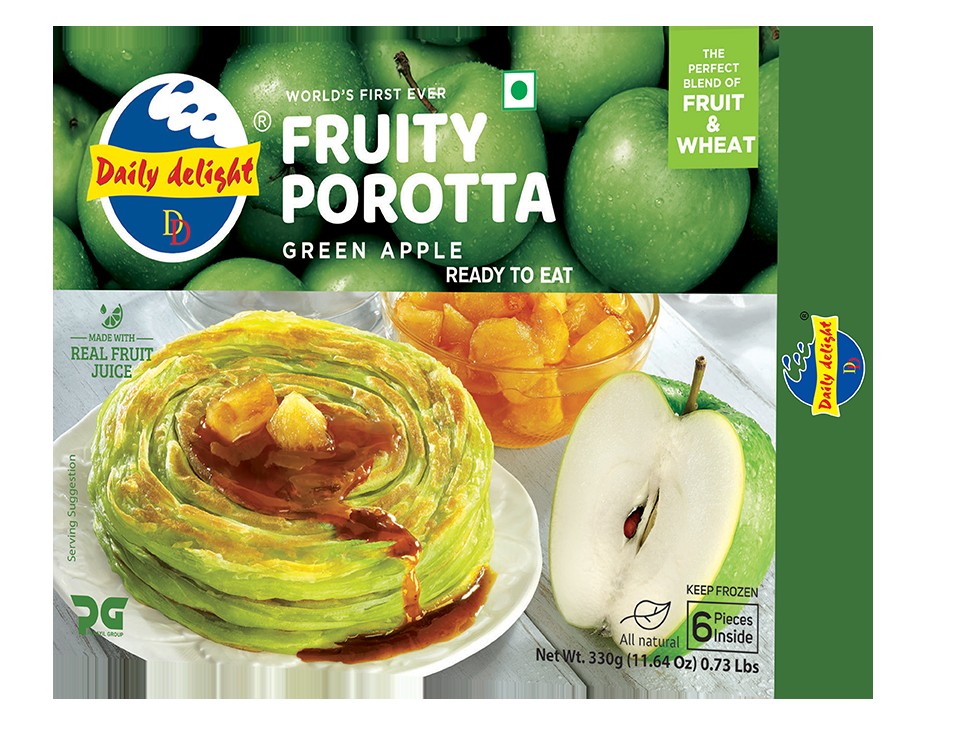 DELIGHT FRUITY GREEN APPLE POROTTA 330 GM