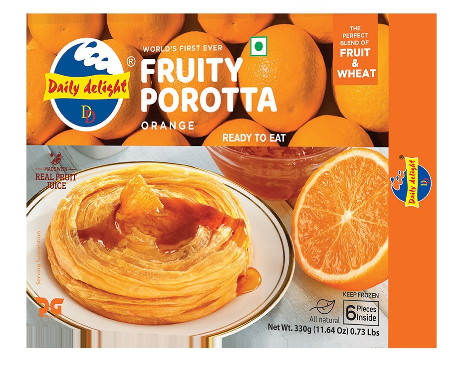 Daily Delight Fruity Porotta 330 GM