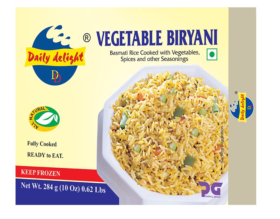 Daily Delight Vegetable Biryani 10 OZ