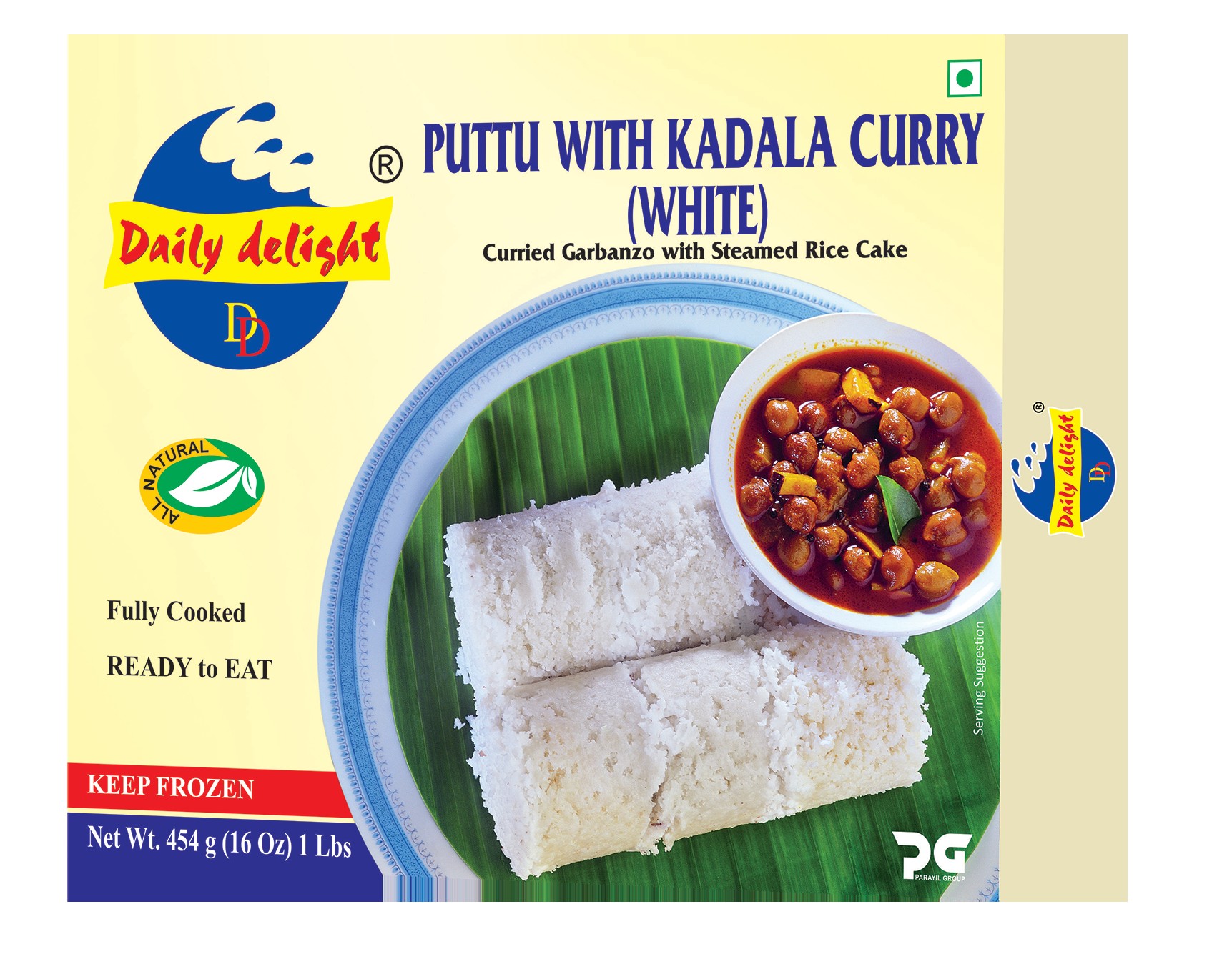DAILY DELIGHT PUTTU KADALA 454 GM